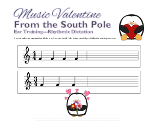 Valentines Day Music Worksheets - Tons of Free Printables