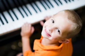 Boy at Piano