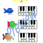 Piano Scales Diagram for Kids