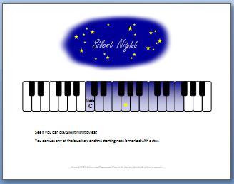 How to Play Silent Night By Ear