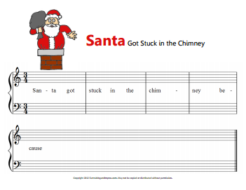 Piano_Composition_for_Kids_Santa_Got_Stuck_Staff