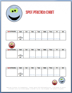 Spot Practice Chart Preview