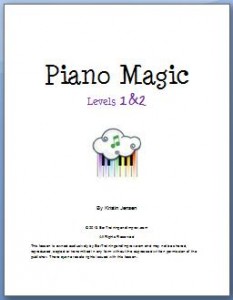 Piano Magic levels 1&2