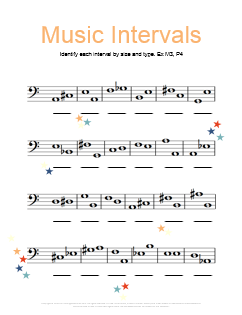 Music Interval Chart Pdf