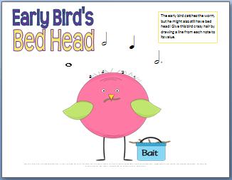 Early Bird's Bed Head Rhythm Notes
