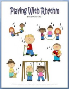 Rhythm worksheets you can print for free