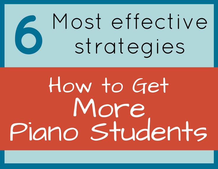 How to Get More Piano Students