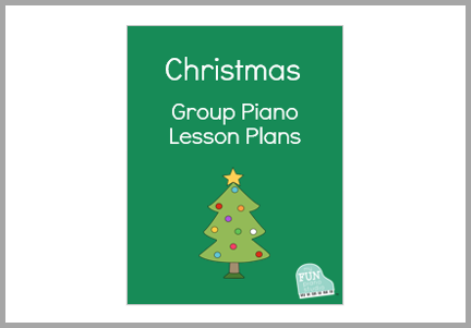 Group Piano Lesson Plans for Christmas